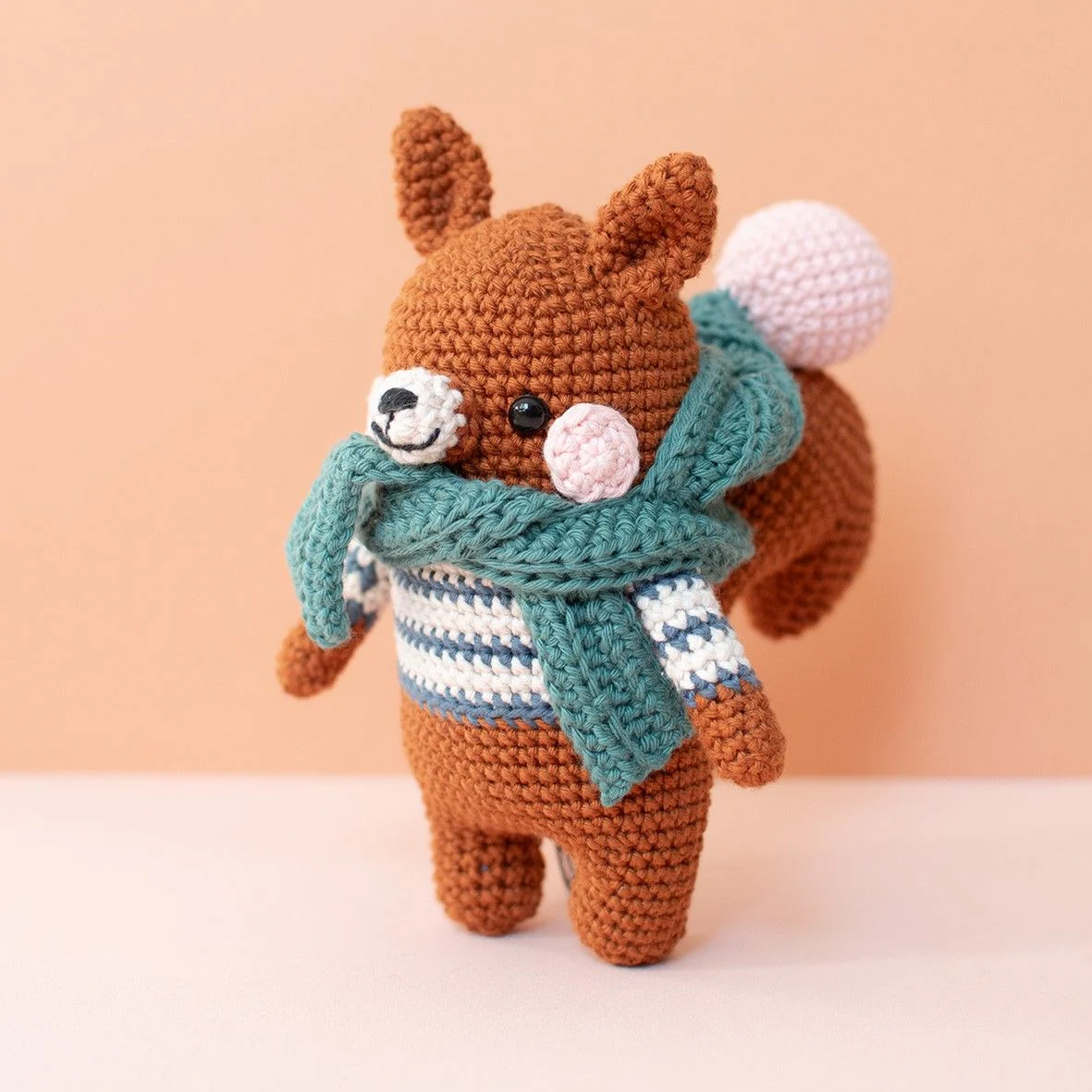 Bruno Squirrel - Crochet Kit - Image 3