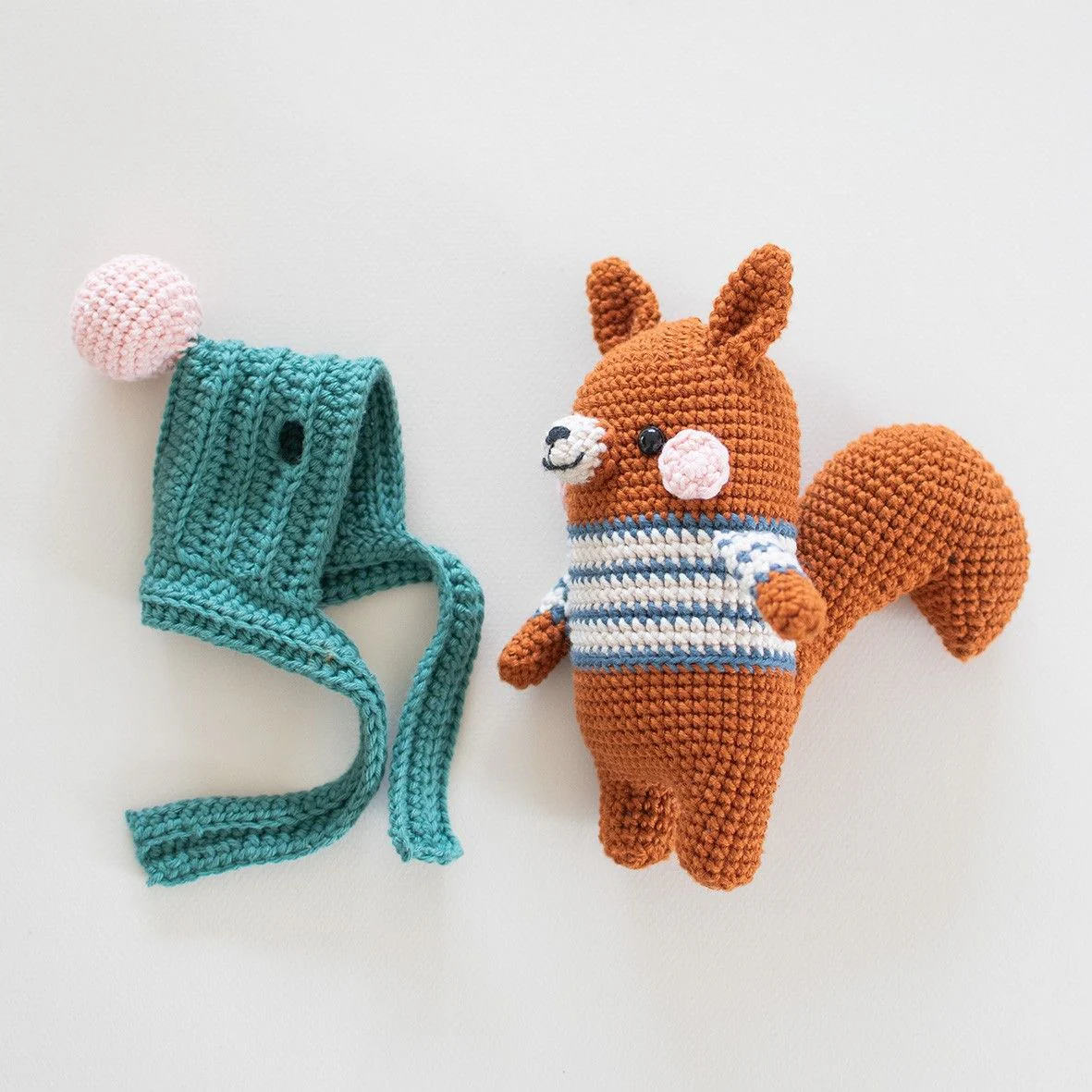 Bruno Squirrel - Crochet Kit - Image 6