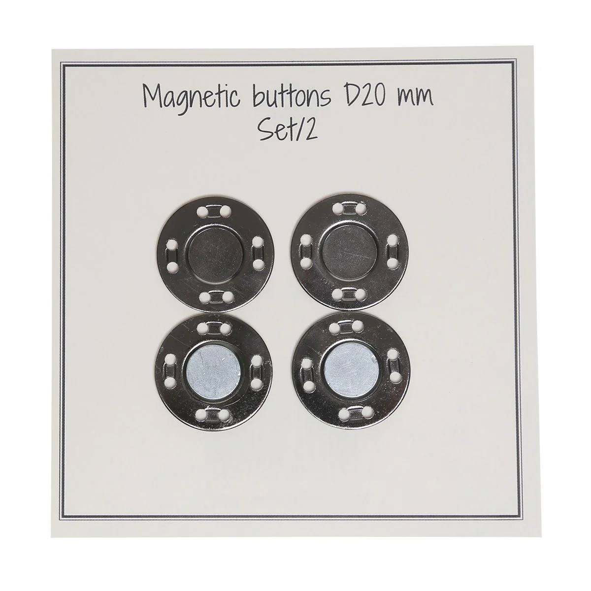 Magnetic buttons - 20 mm - Image 6