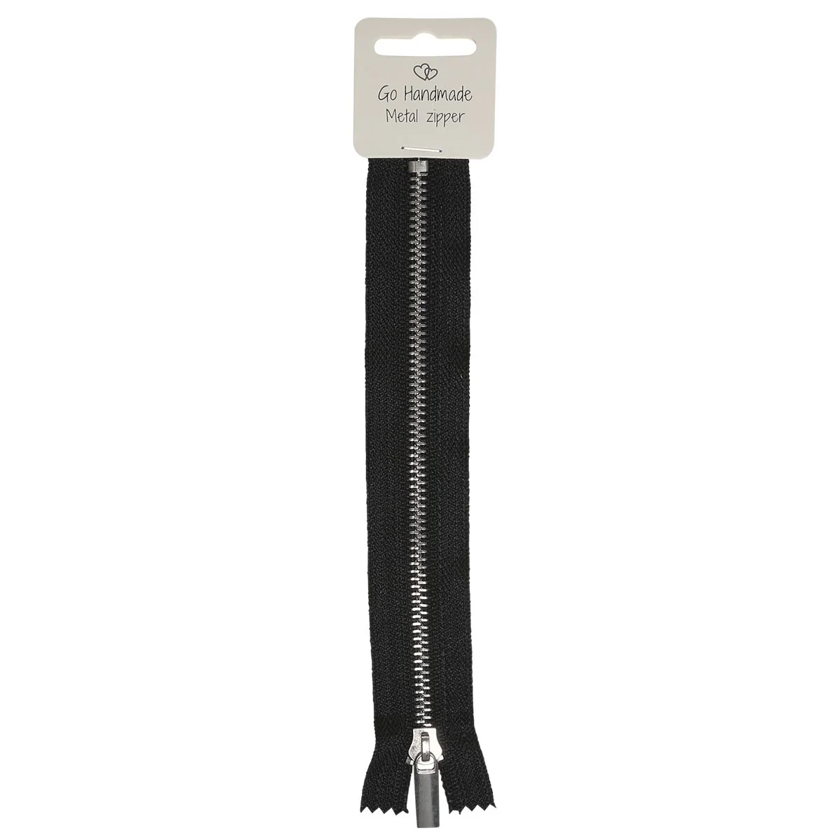 Metal Zipper - Black - Image 2