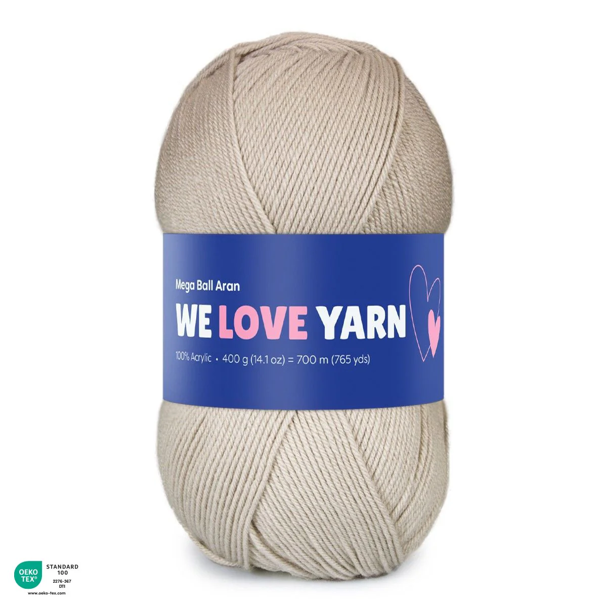 Mega Ball Aran 400 g (14.1 oz) - Image 30
