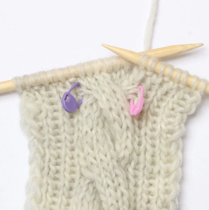 Stitch Markers w. lock - 25 pcs. - Image 2
