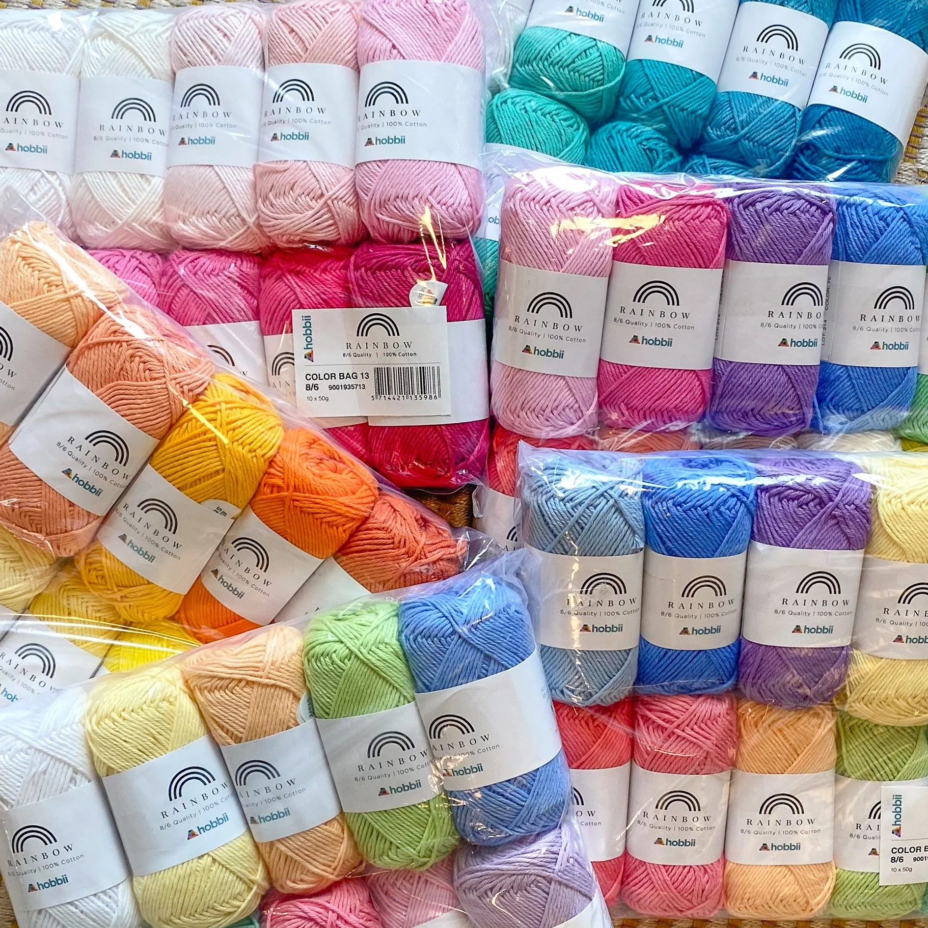 Rainbow Cotton 8/6 Color Pack - Image 2
