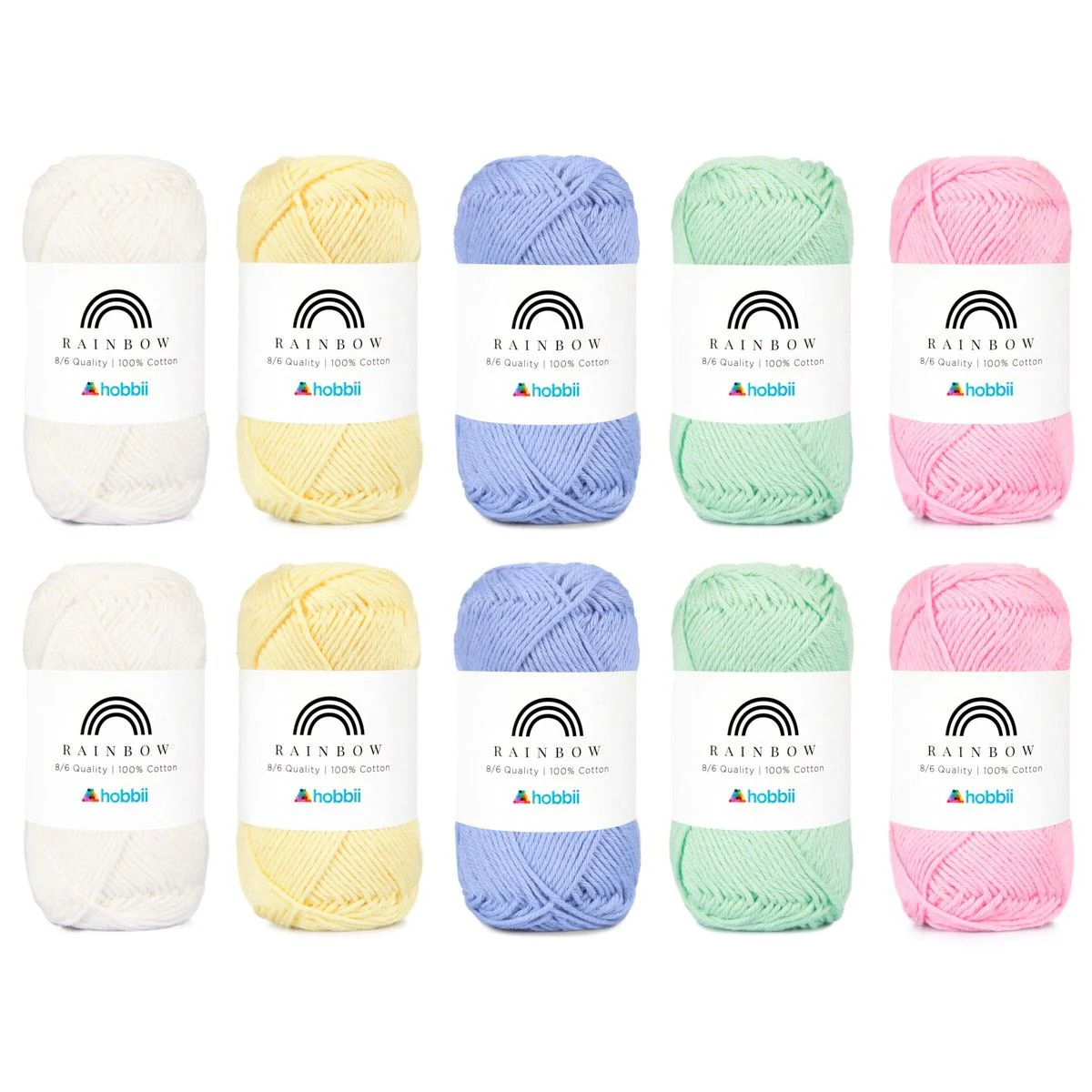 Rainbow Cotton 8/6 Color Pack - Image 4