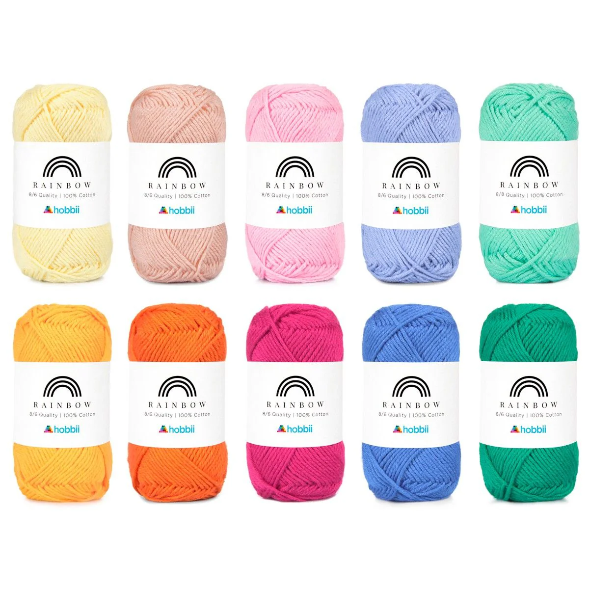 Rainbow Cotton 8/6 Color Pack - Image 8