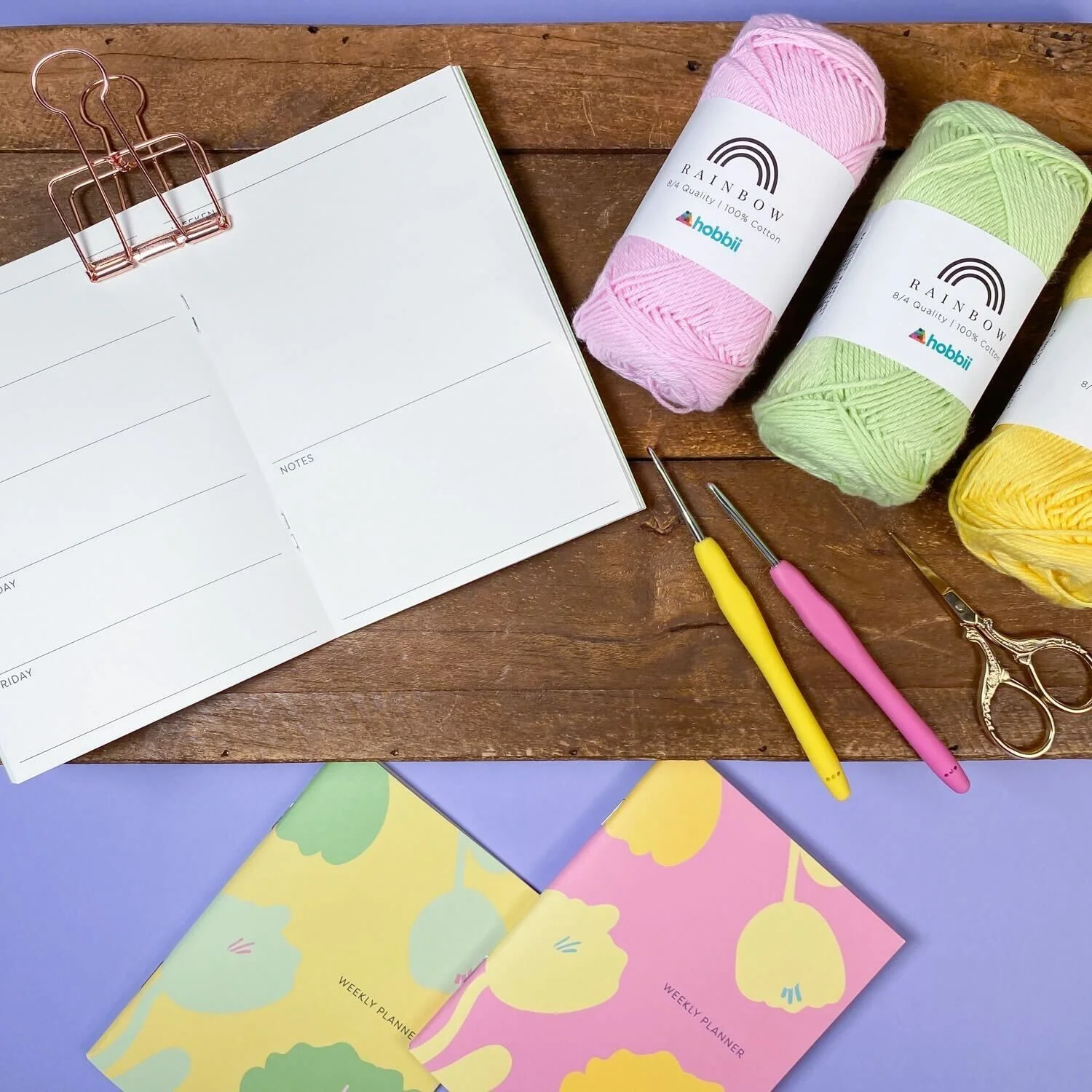 Weekly Planner Book - Flower - Image 4