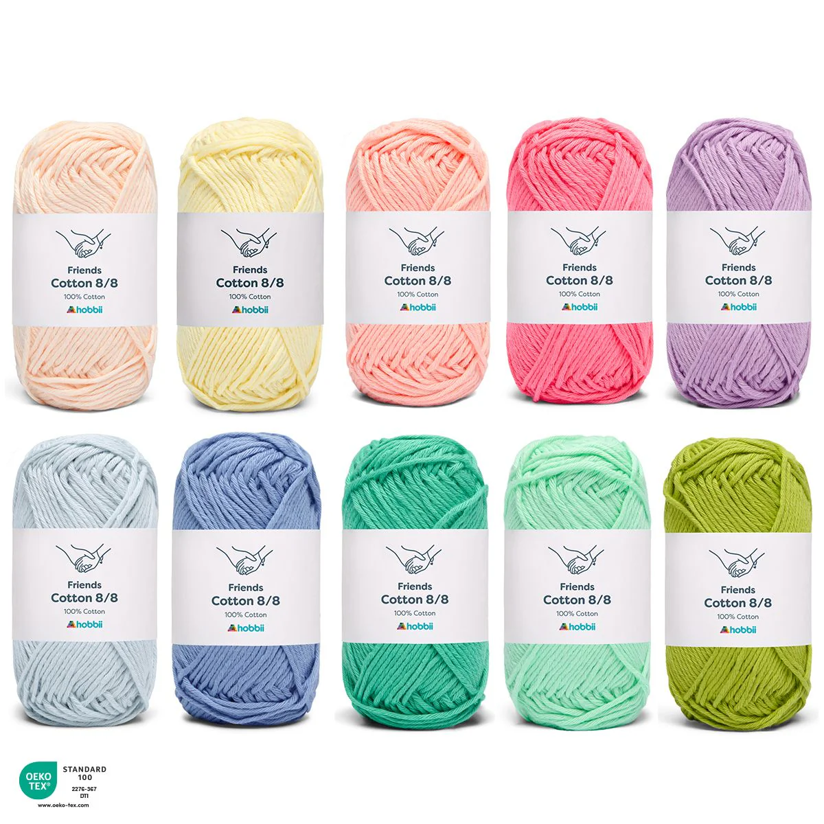 Friends Cotton 8/8 Color Pack - Image 9