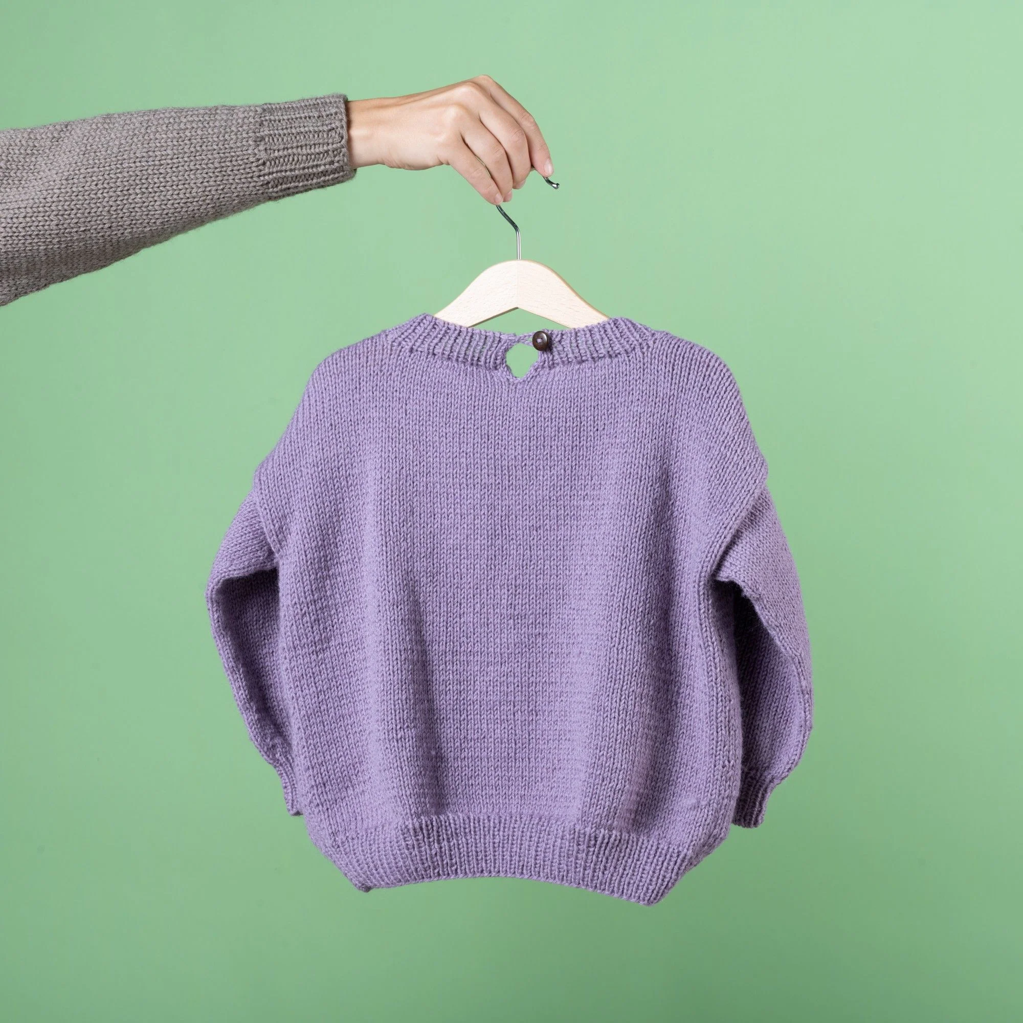 Mint Tiger - Children’s Sweater - Image 5