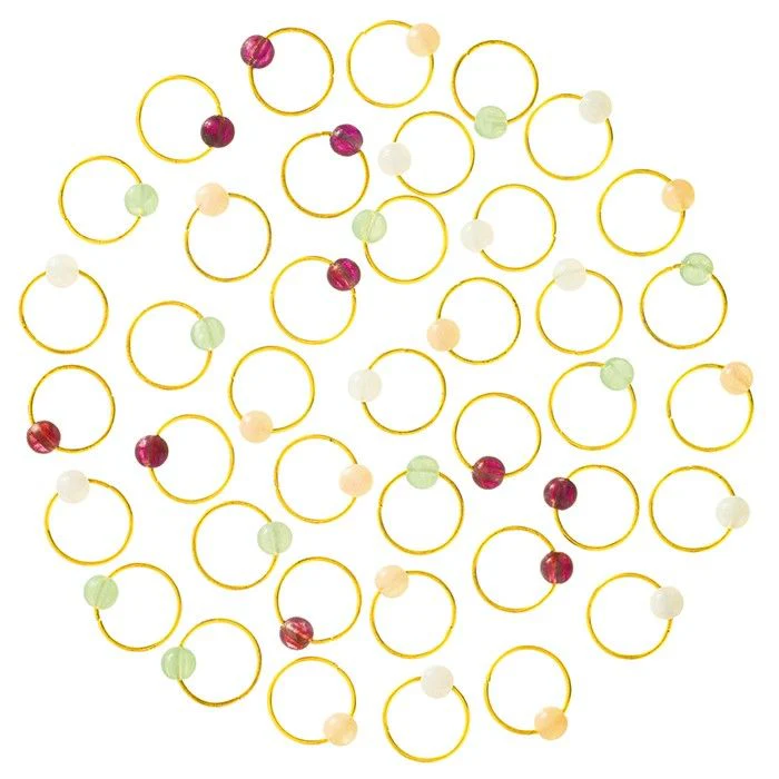Stitch Markers with Beads - Image 2