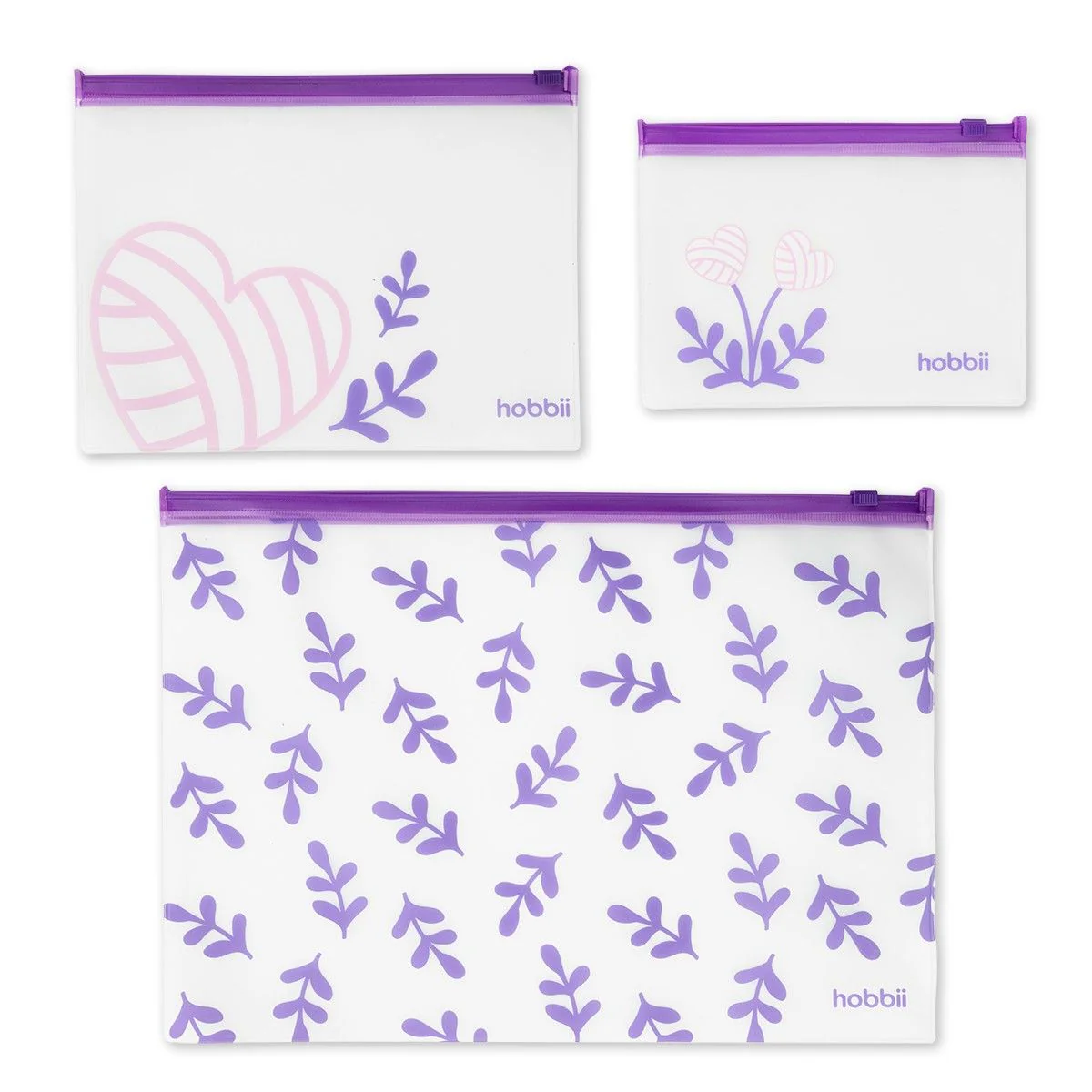 Set of Zipper Bags