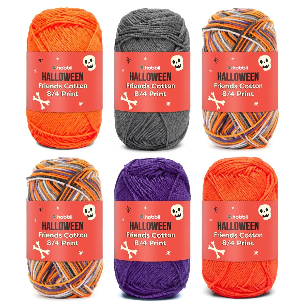Friends Cotton 8/4 Print Halloween Color Pack (Limited Edition) - Image 8