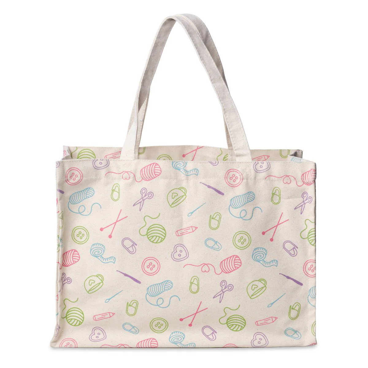 Canvas Drawstring Shopper