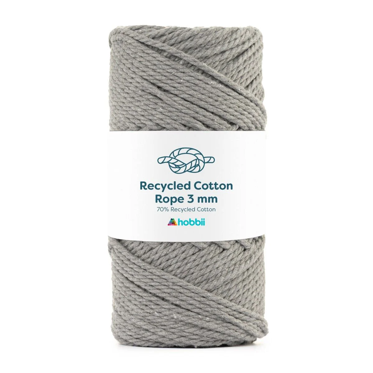 Recycled Cotton Rope (3 mm - 0.11 in) - Image 12