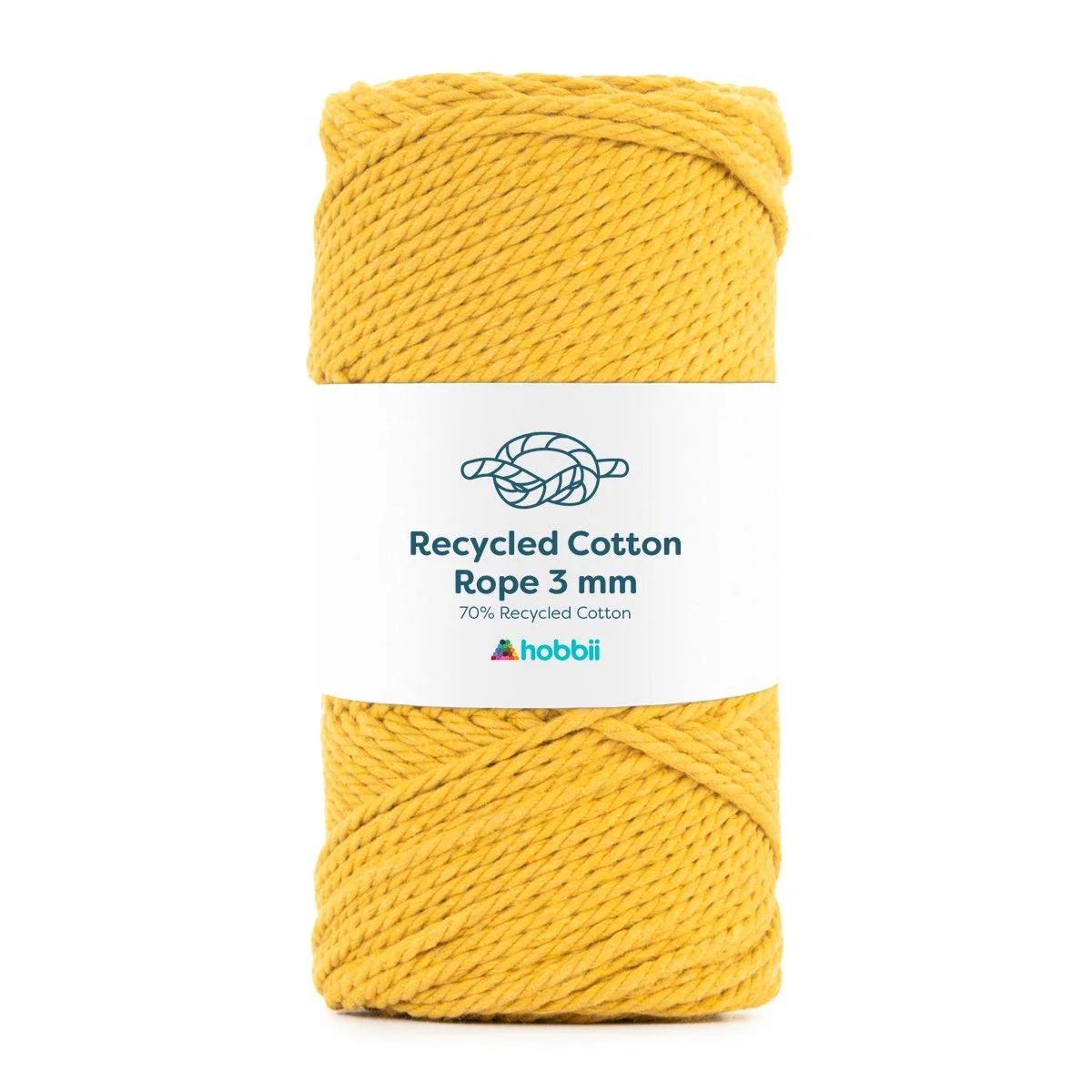 Recycled Cotton Rope (3 mm - 0.11 in) - Image 9