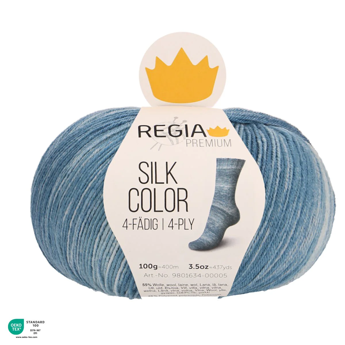 Regia Premium Silk Color 4-ply - Image 25