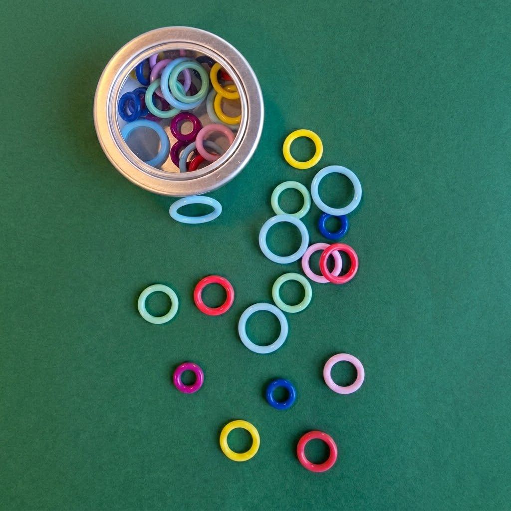 Soft Stitch Markers - Round - Image 2