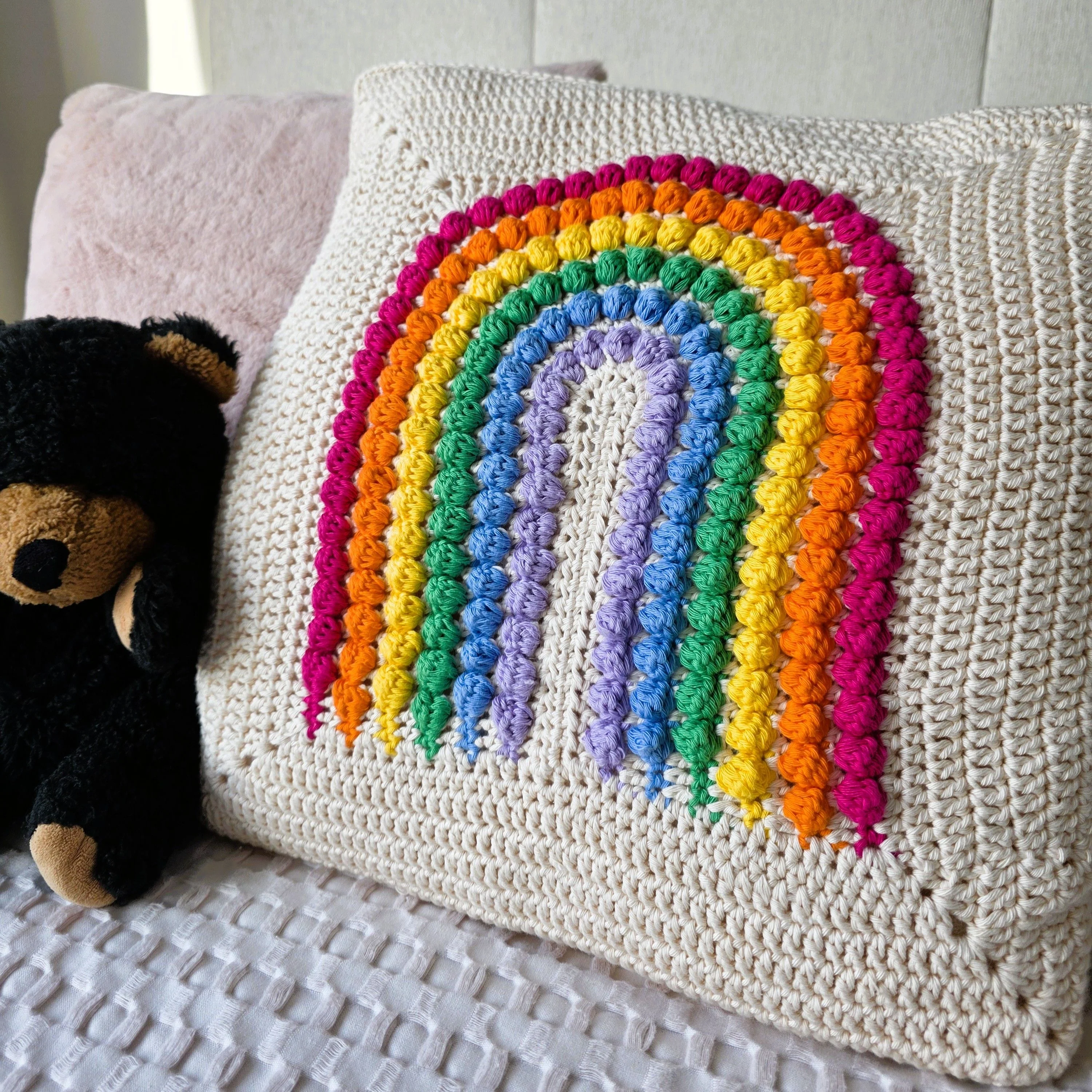 Rainbows of Love - Cushion - Image 2