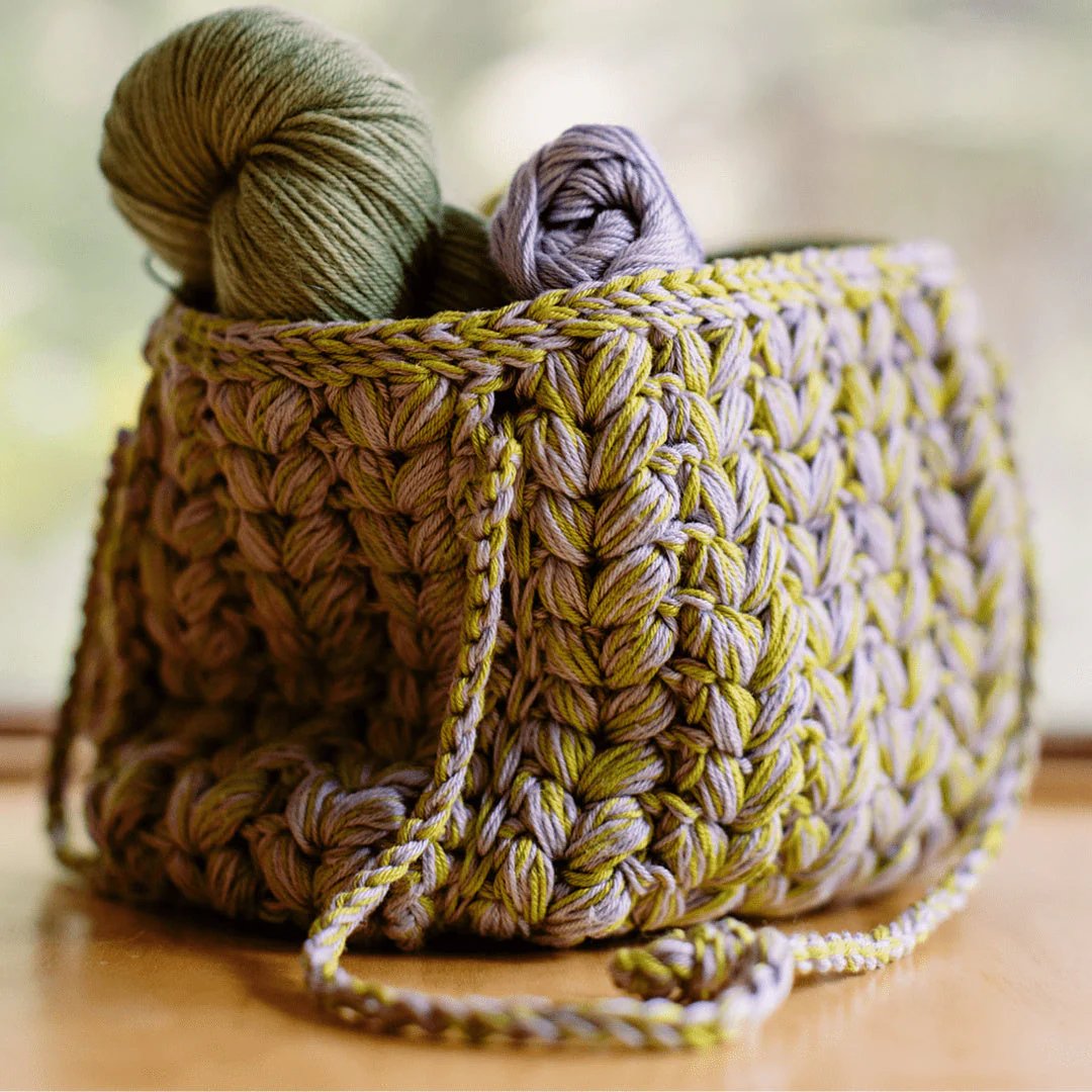 Vitreous - Puff Stitch Bag - Crochet Kit